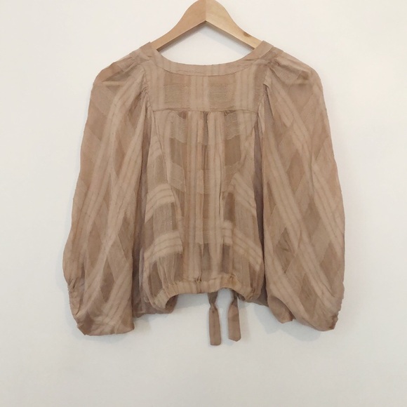 Urban Outfitters Dolman Kimono Blouse Crop - Picture 6 of 6